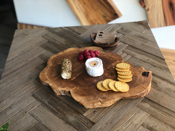 Olive Charcuterie and Cutting Board