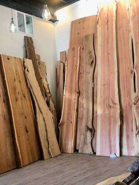 Live Edge Wood Slabs