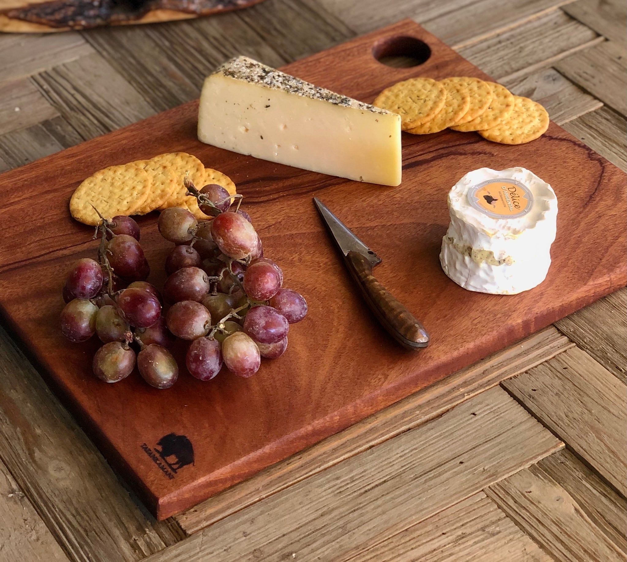 Mahogany Charcuterie and Cutting Board